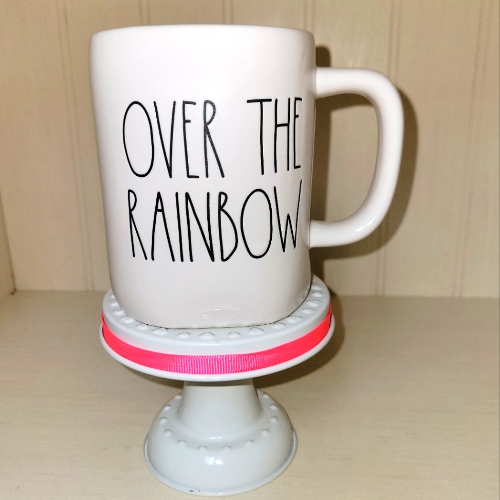Rae Dunn Over The Rainbow Mug
